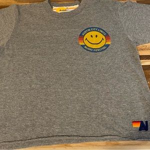 Gray aviator nation ACL t shirt